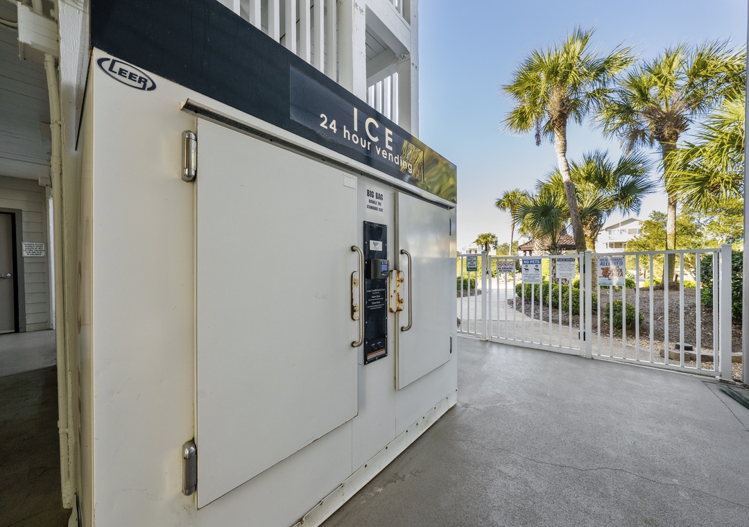 Ice available during your stay