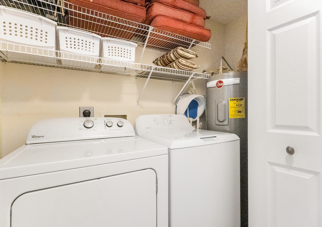 In-unit laundry