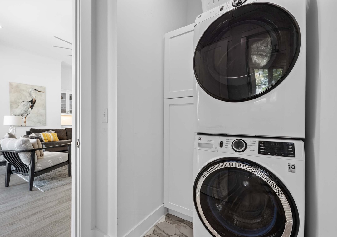 In-unit laundry