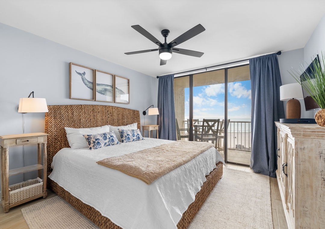 Primary king bedroom