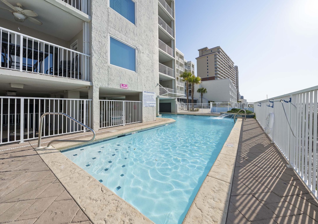Community outdoor pool