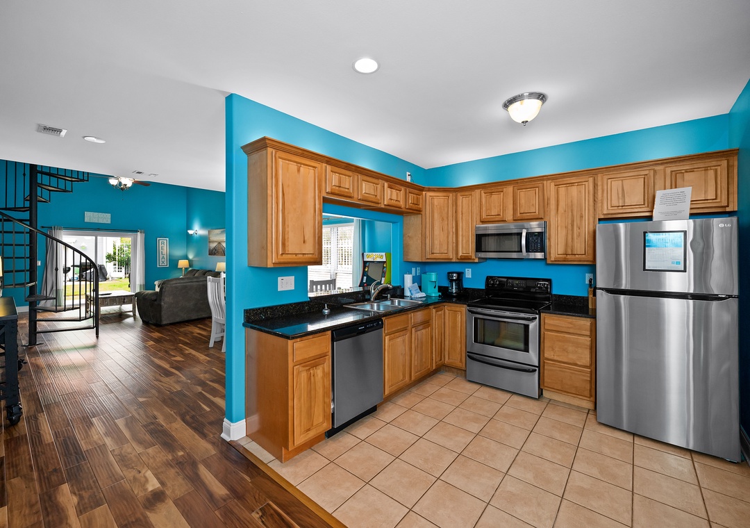 Stainless steel appliances