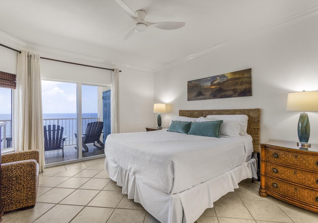 Primary king bedroom