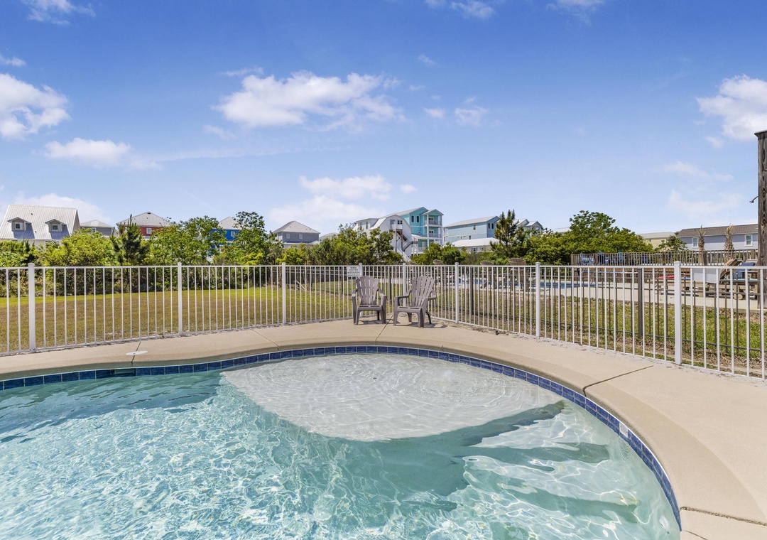 Take a dip in the pool