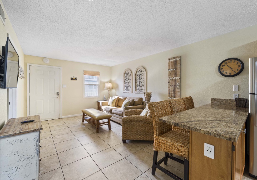 Sunrise Village 111 living room