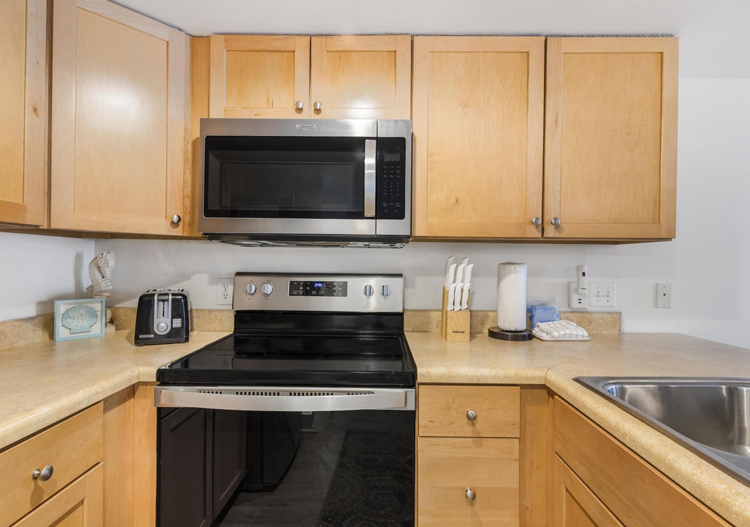 Kitchen has all you need