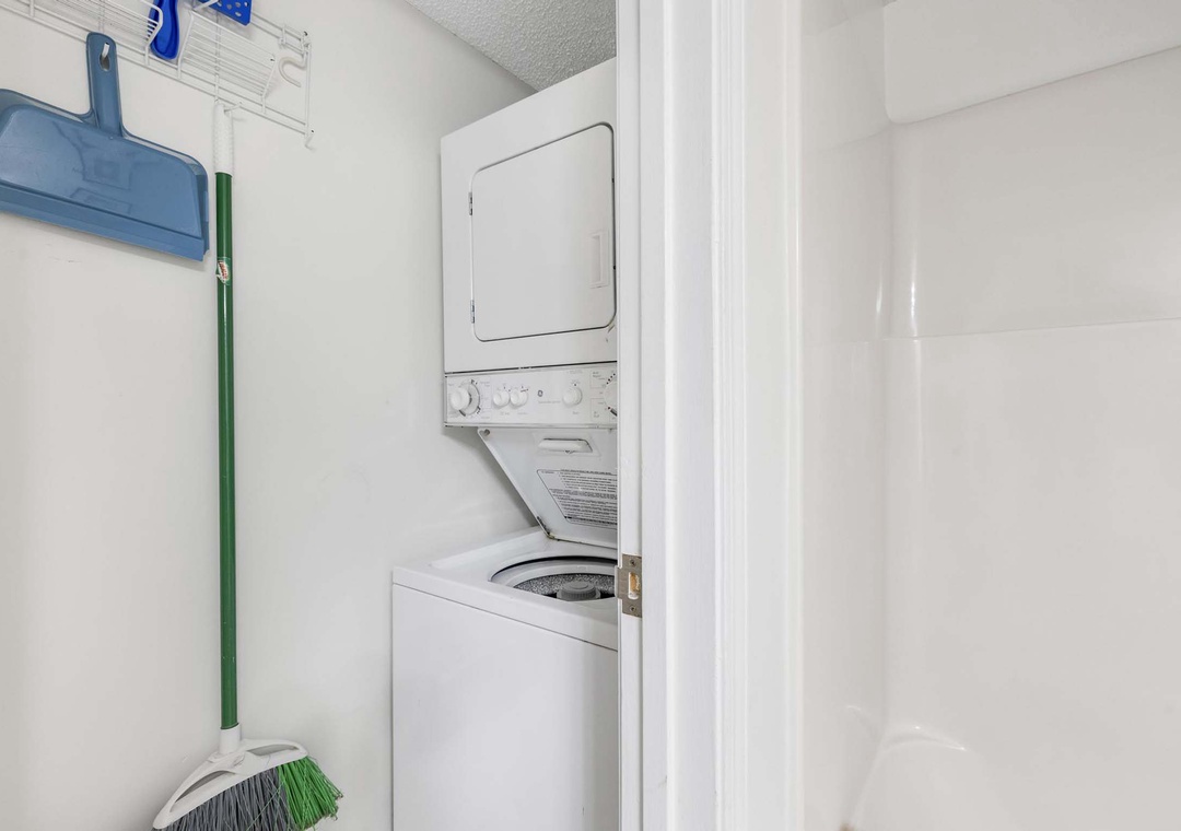 In-unit laundry