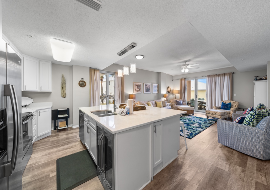 Spacious and open floorplan