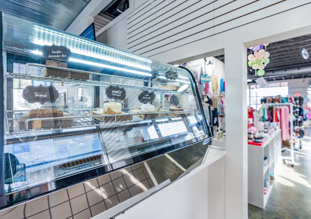 Get a snack at The Creamery