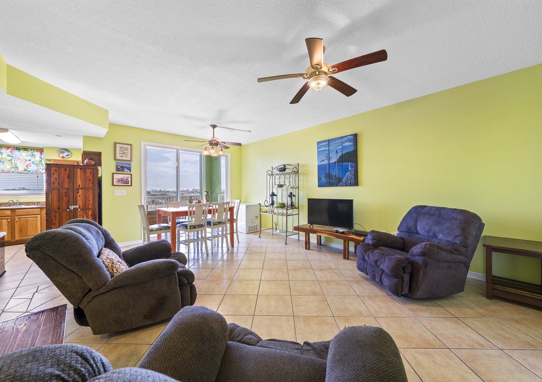 Spacious and open living space