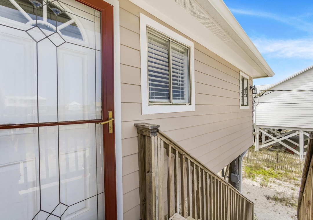 Beachfront Salt and Grace entry door