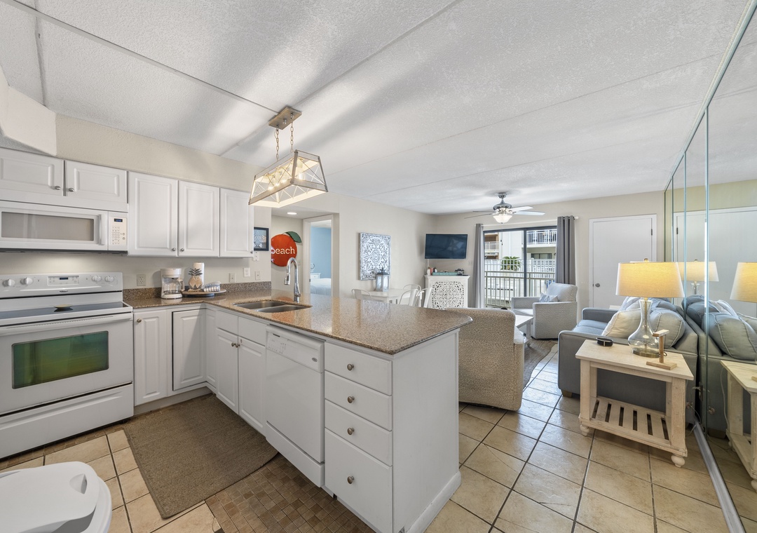 Open floorplan