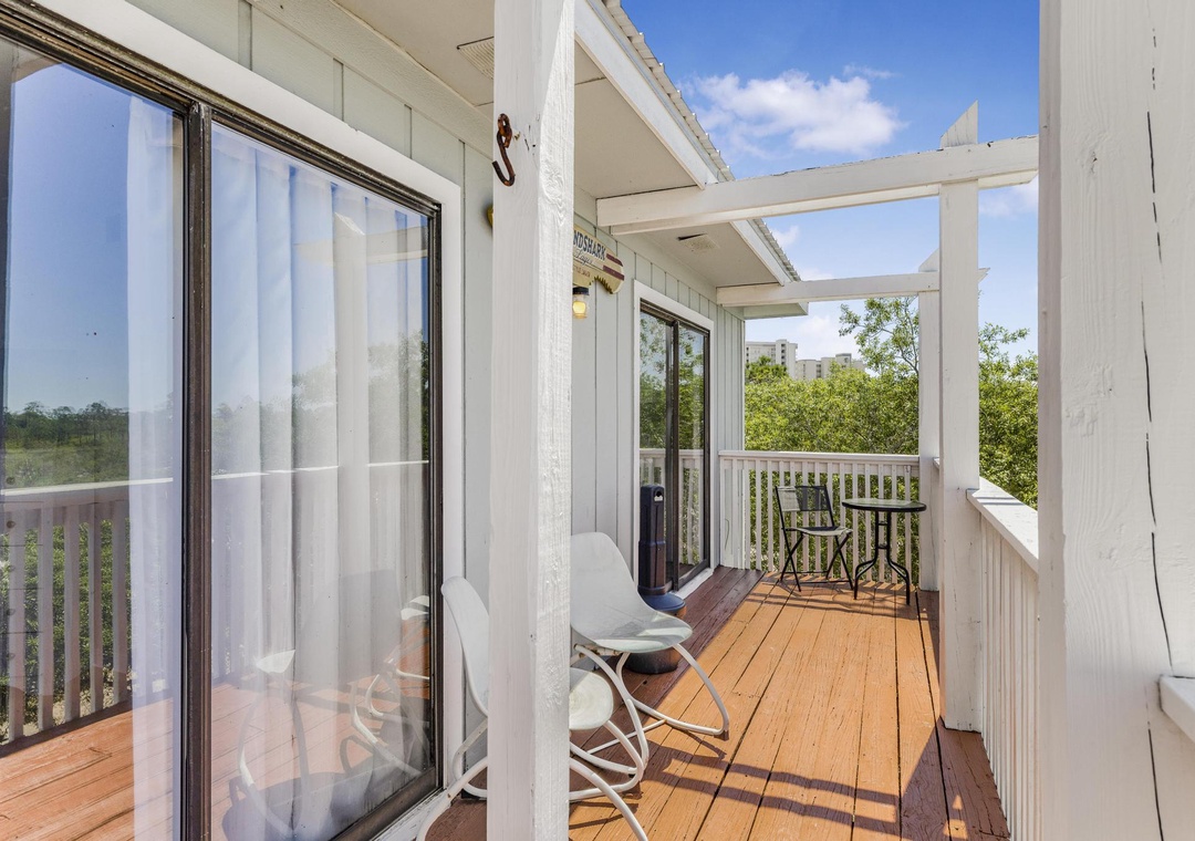 Balcony seating