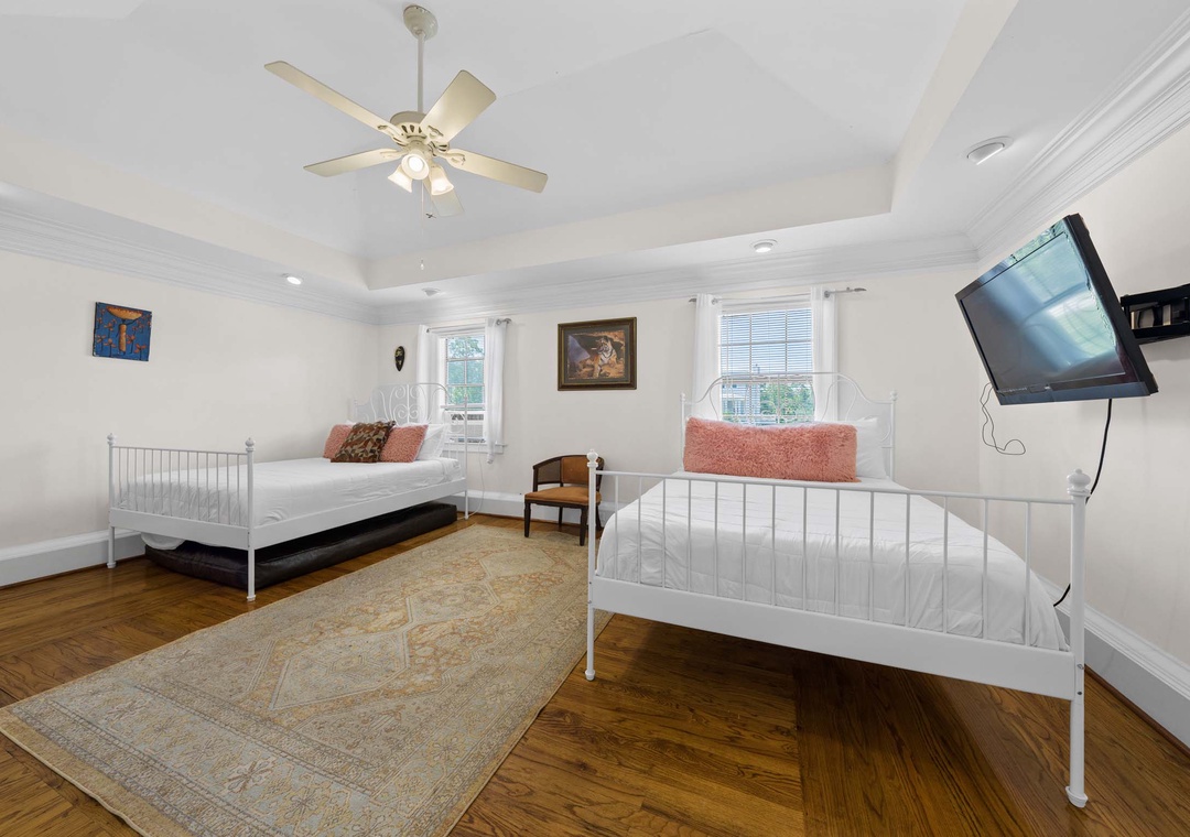Primary bedroom 2 with two queen beds