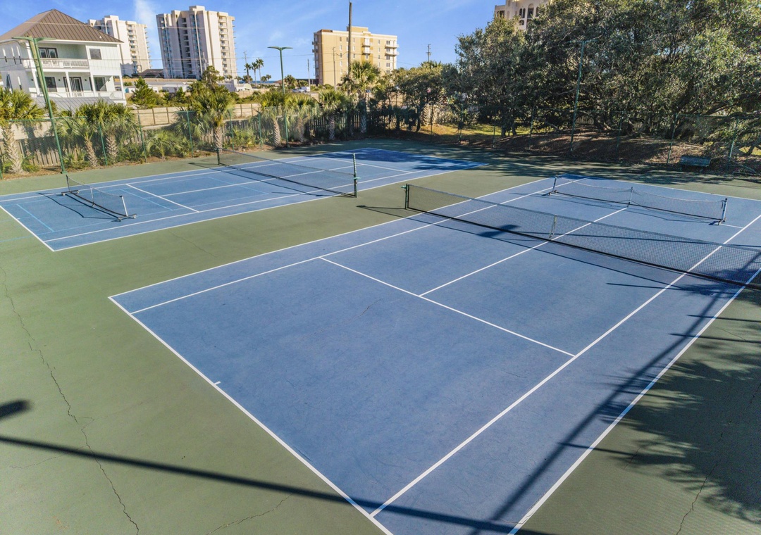 Tennis courts