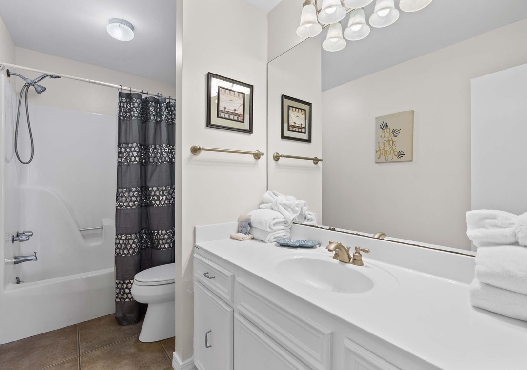 Second floor guest bathroom