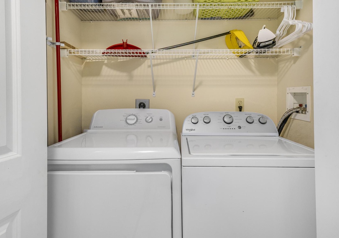 In-unit laundry