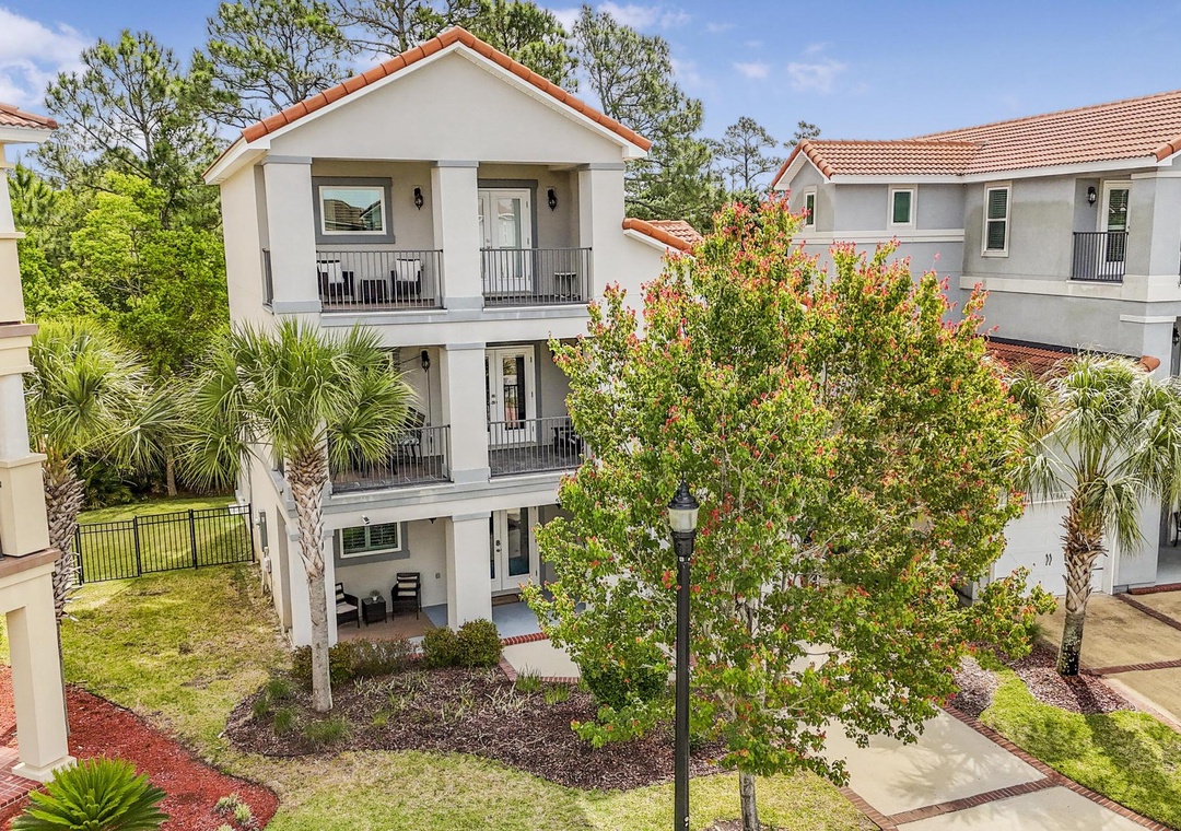 Multiple balconies