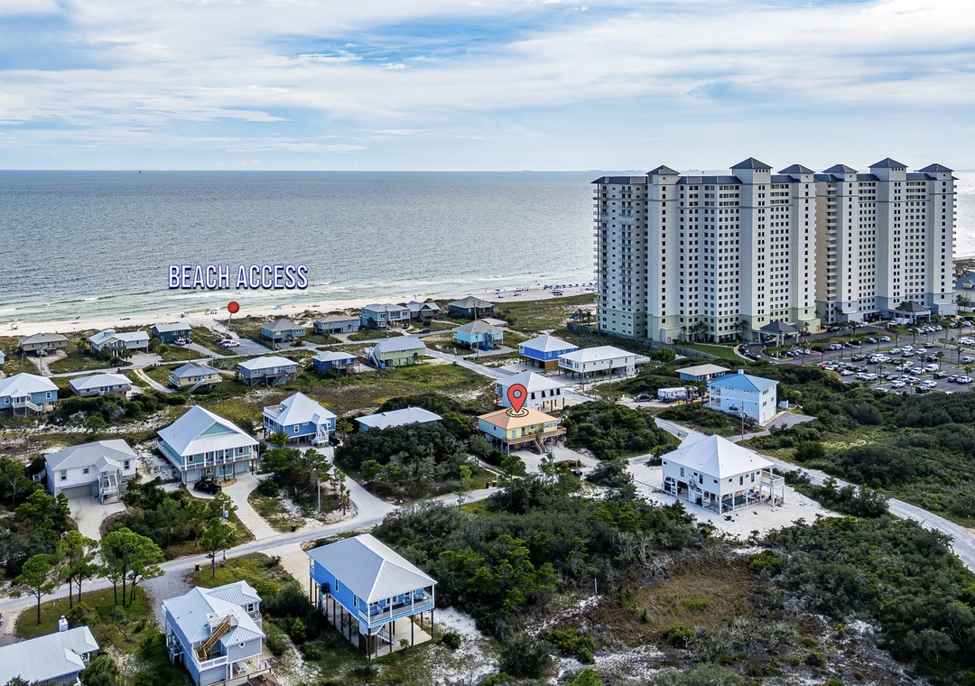 Great location near beach access