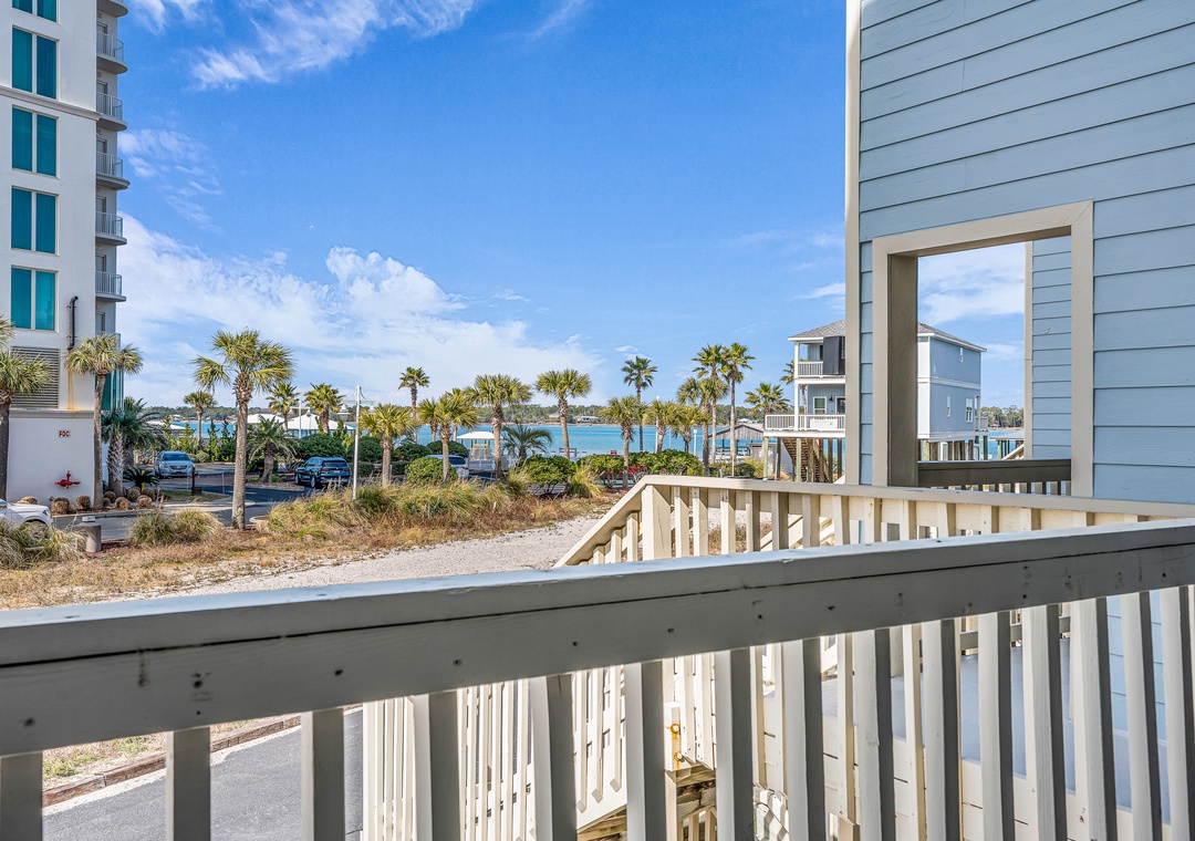 Lagoon views from the porch