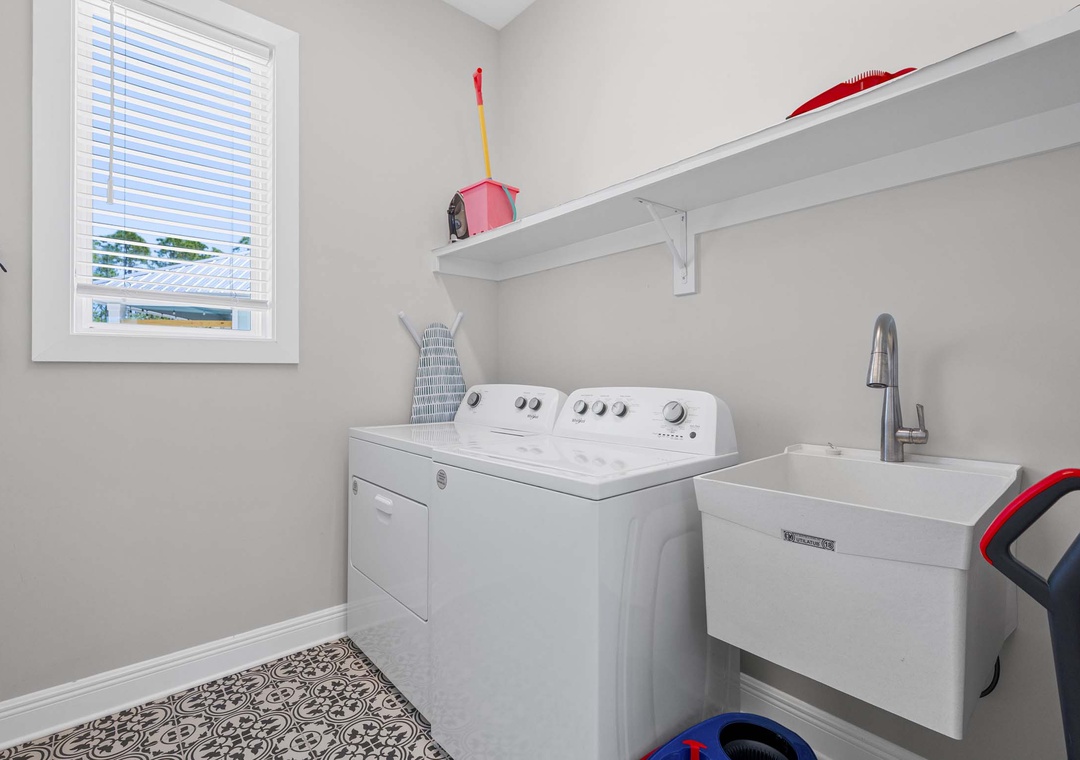 In-unit laundry