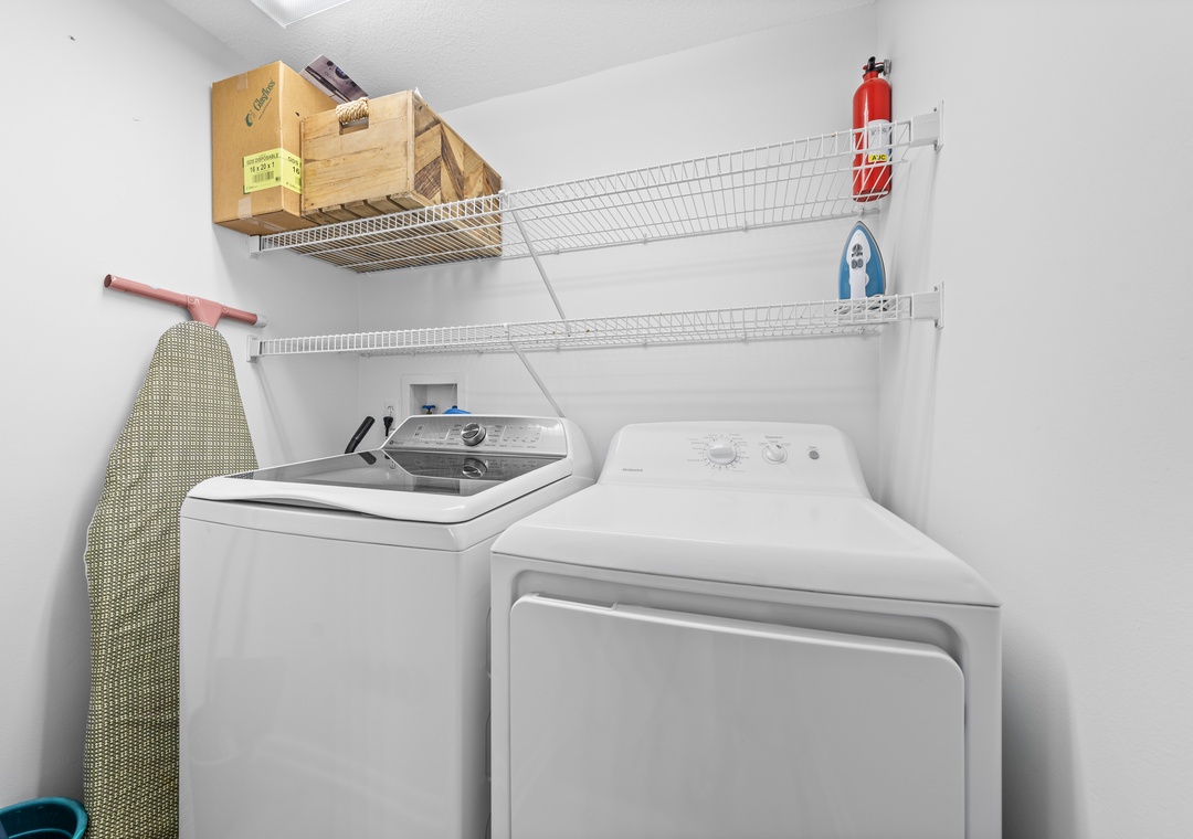 In-unit laundry