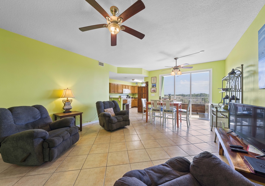 Spacious and open living space