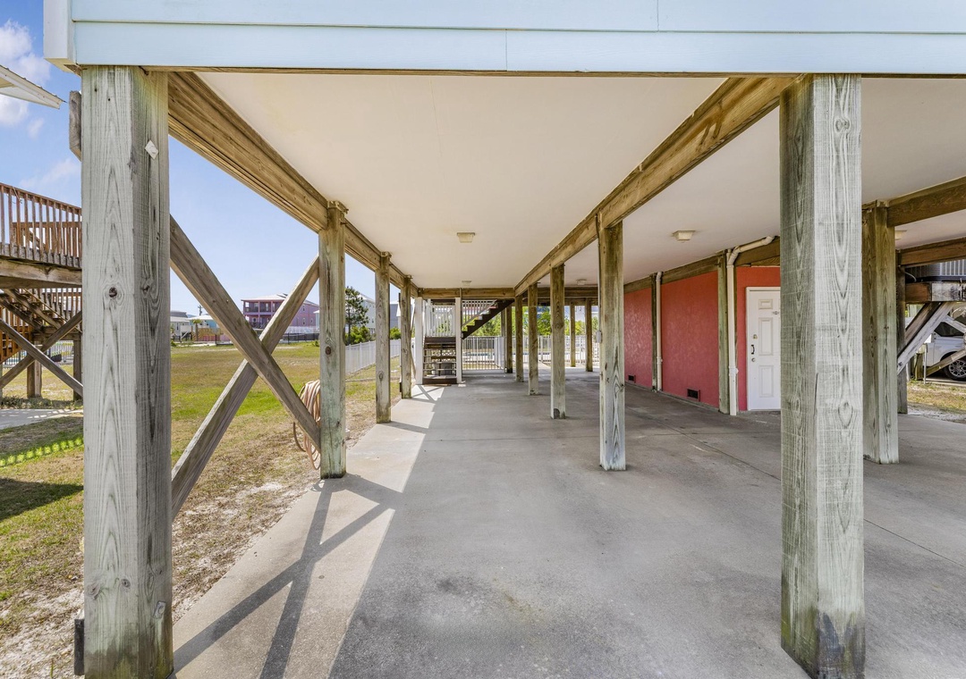 Covered parking