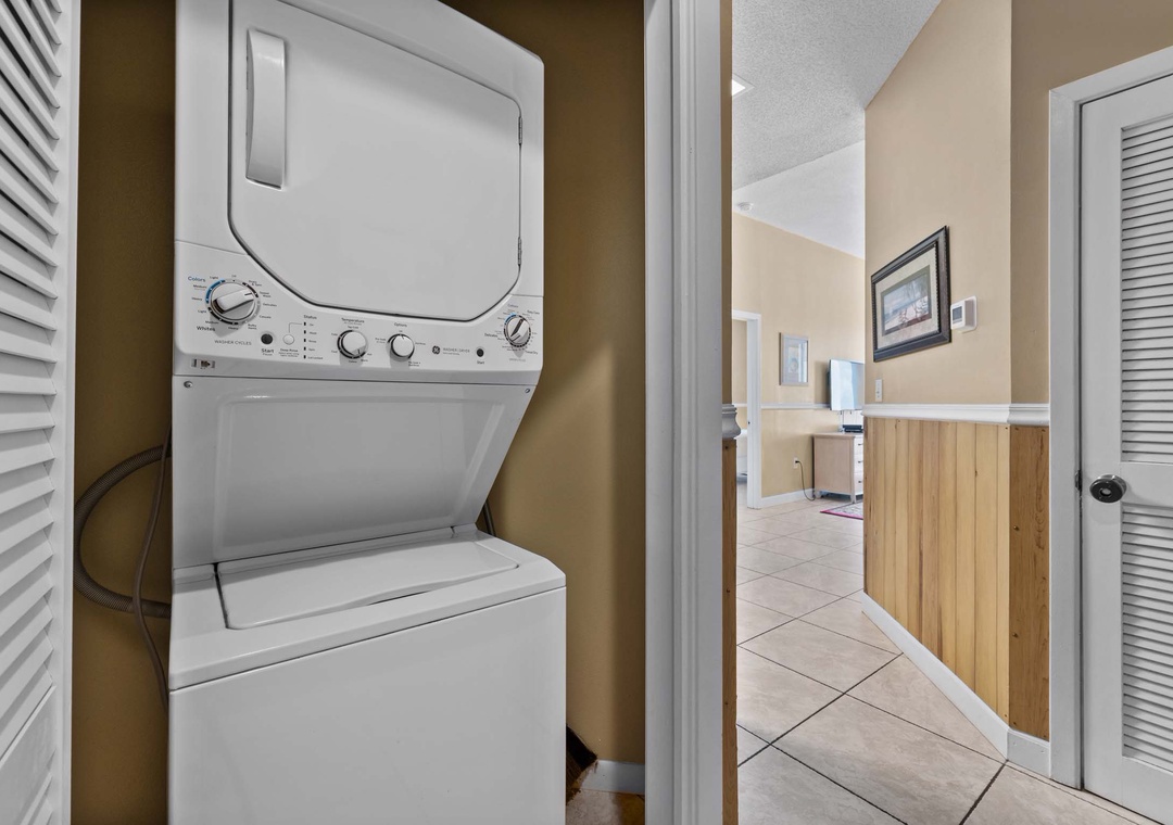 In-unit laundry