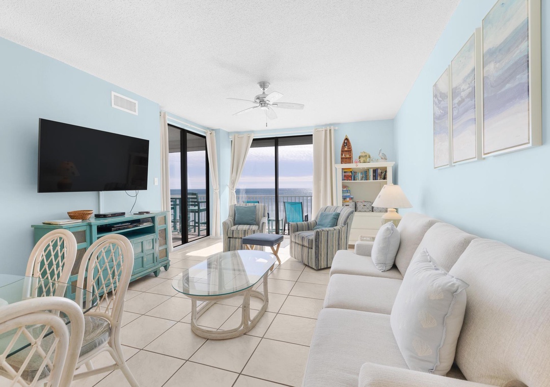 Romar Place 605 living room