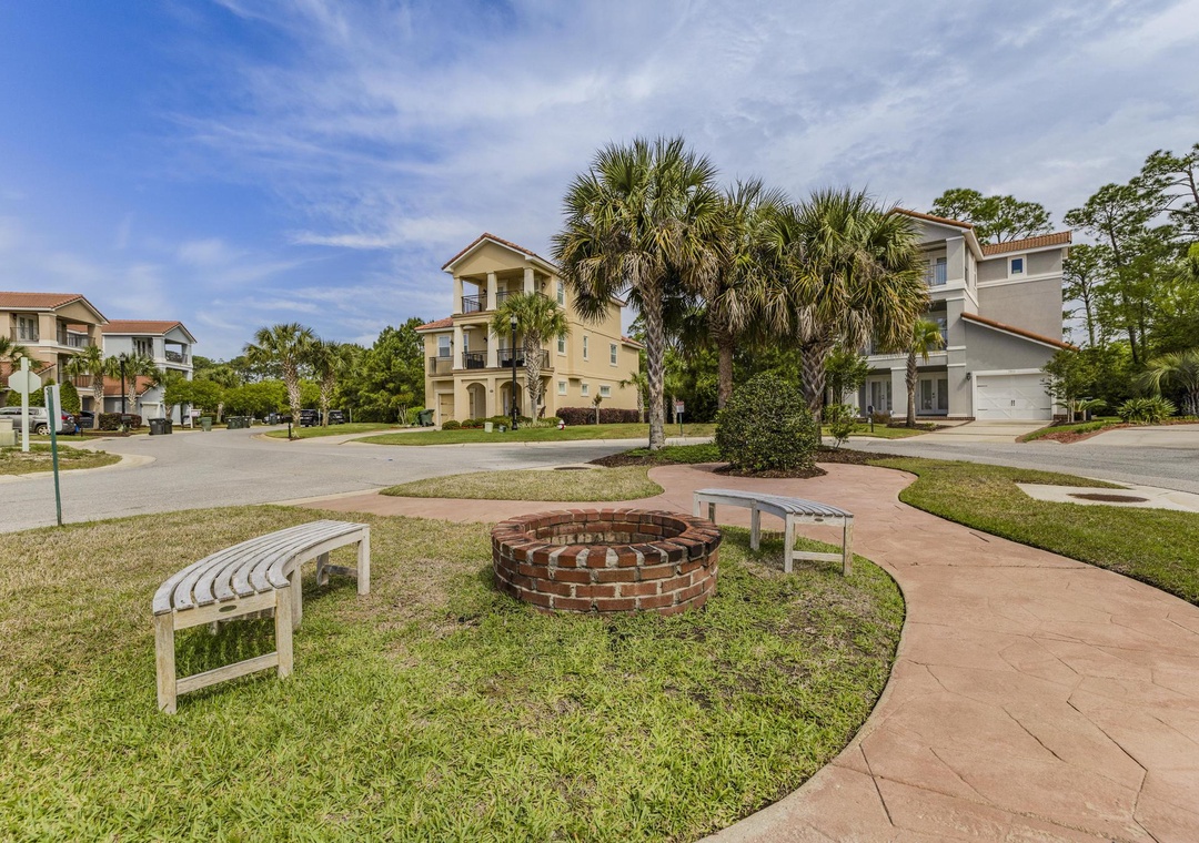 Arborgate community fire pit