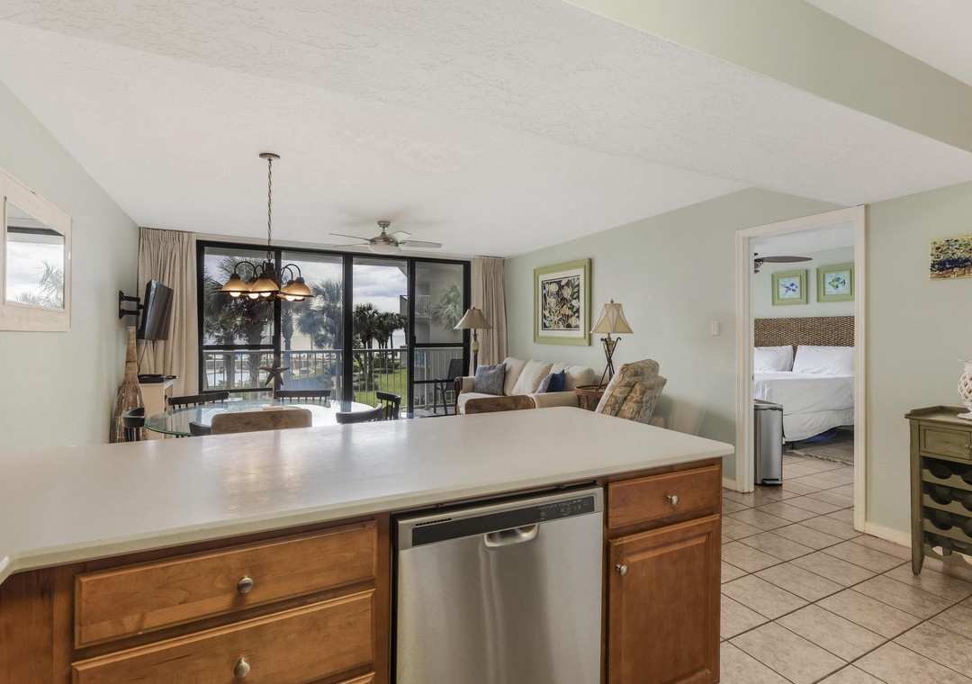 Kitchen with a view