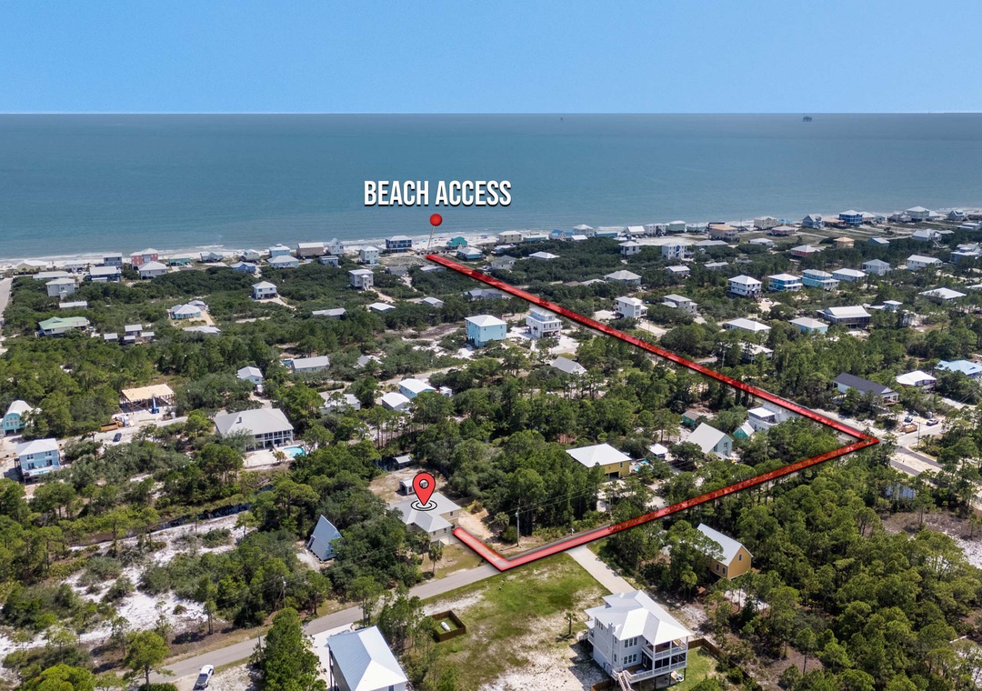 Beach access