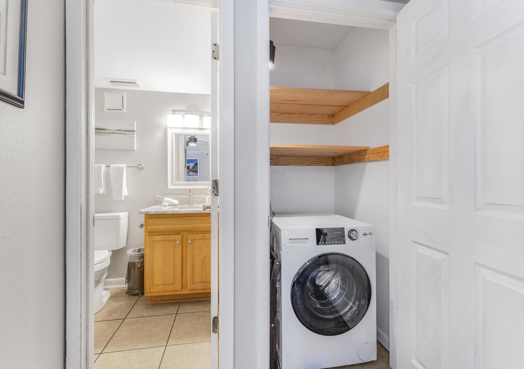 In-unit laundry