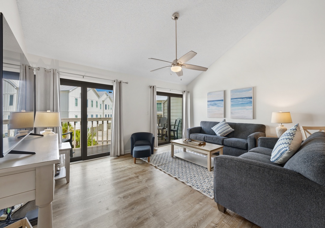 Comfortable living room seating