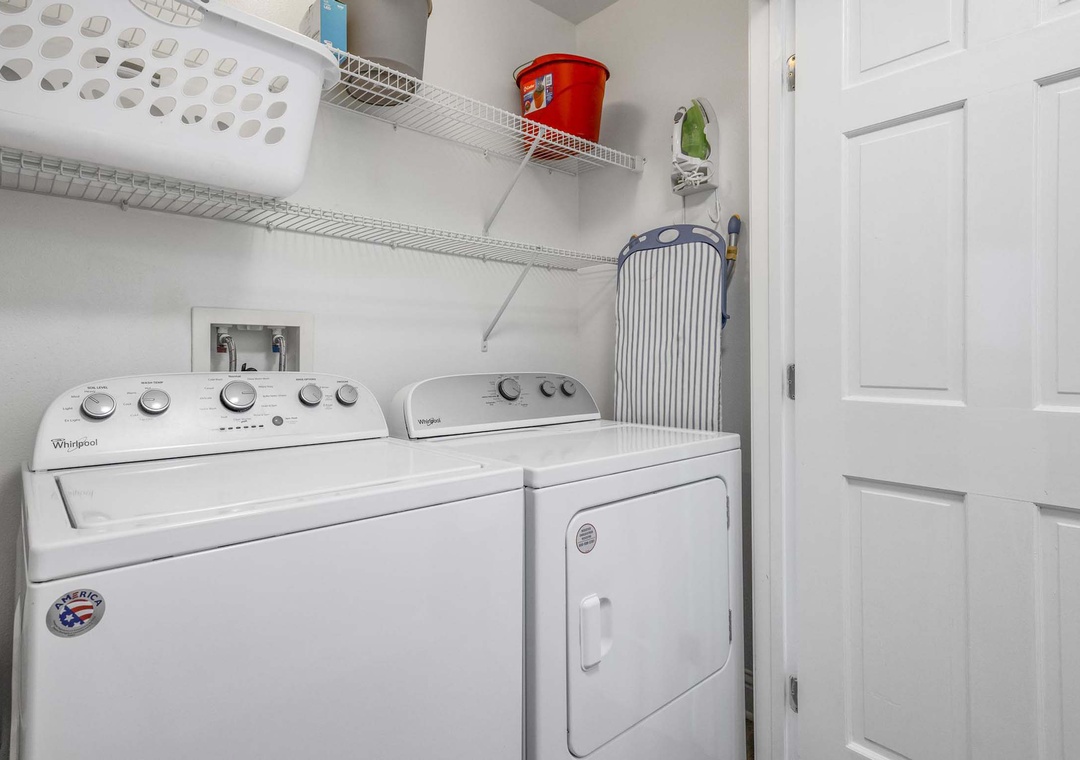 In-unit laundry