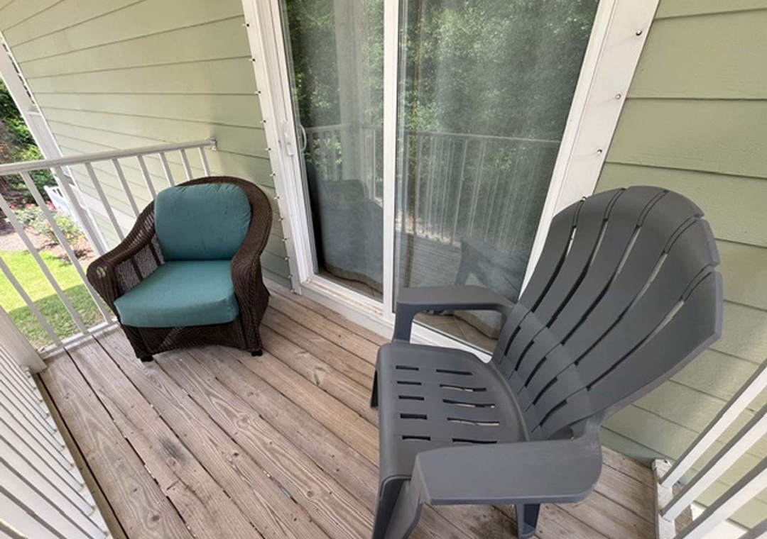 Private balcony