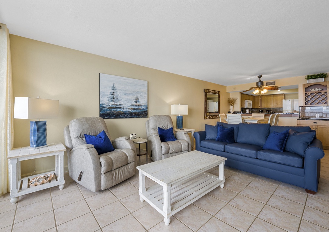 Relax in the living room