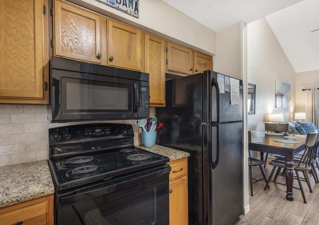 Kitchen has all you need