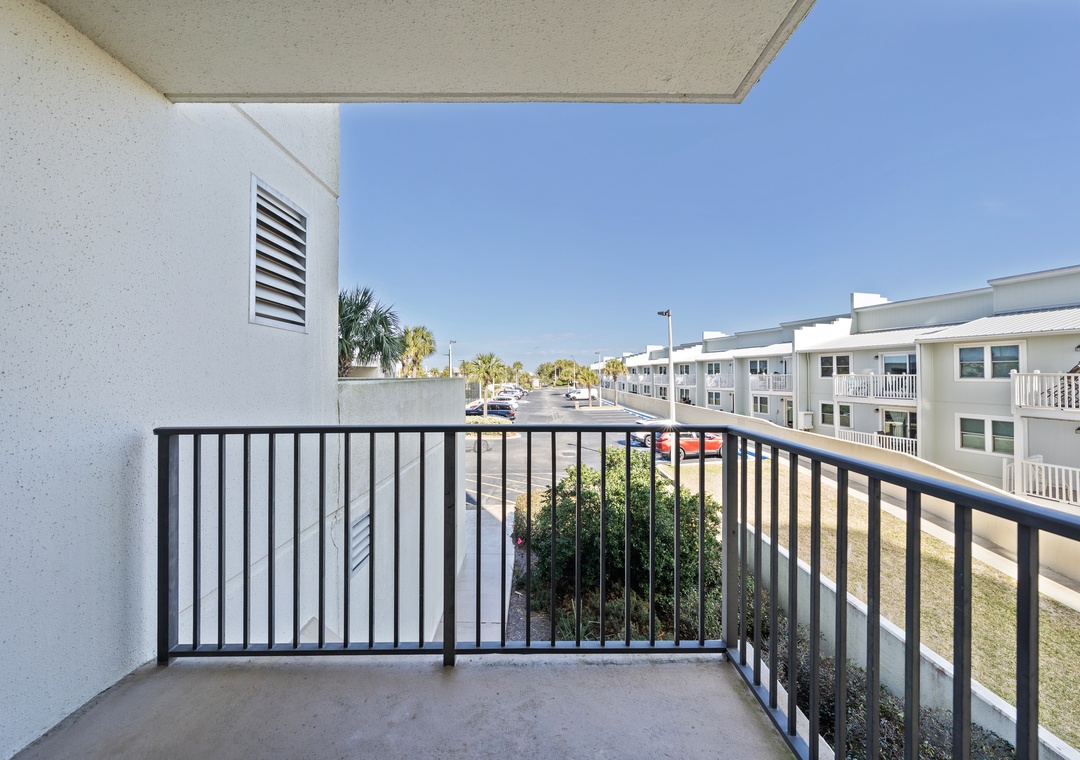 Primary suite balcony