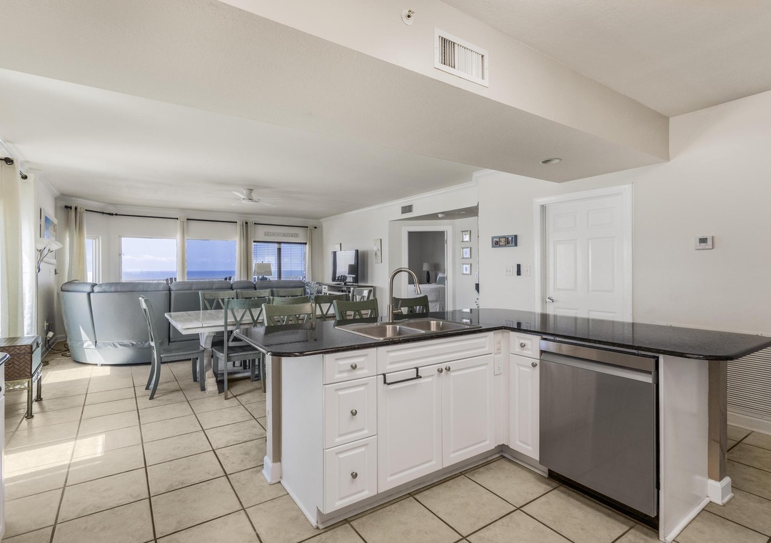 Spacious and open