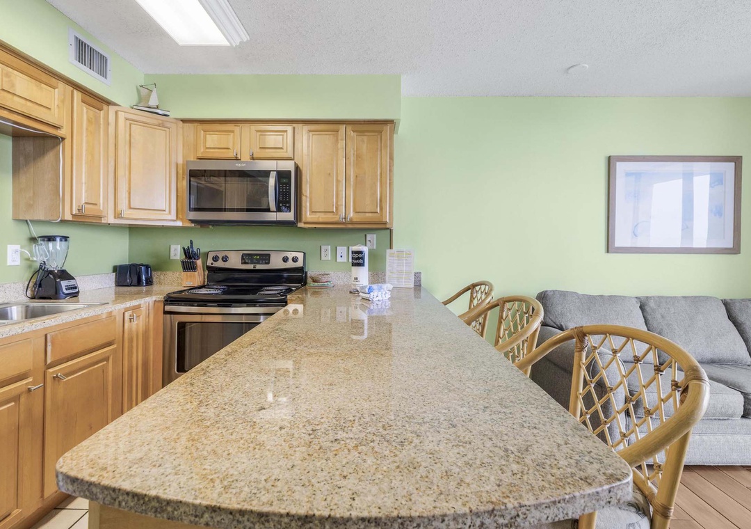 Kitchen has all you need