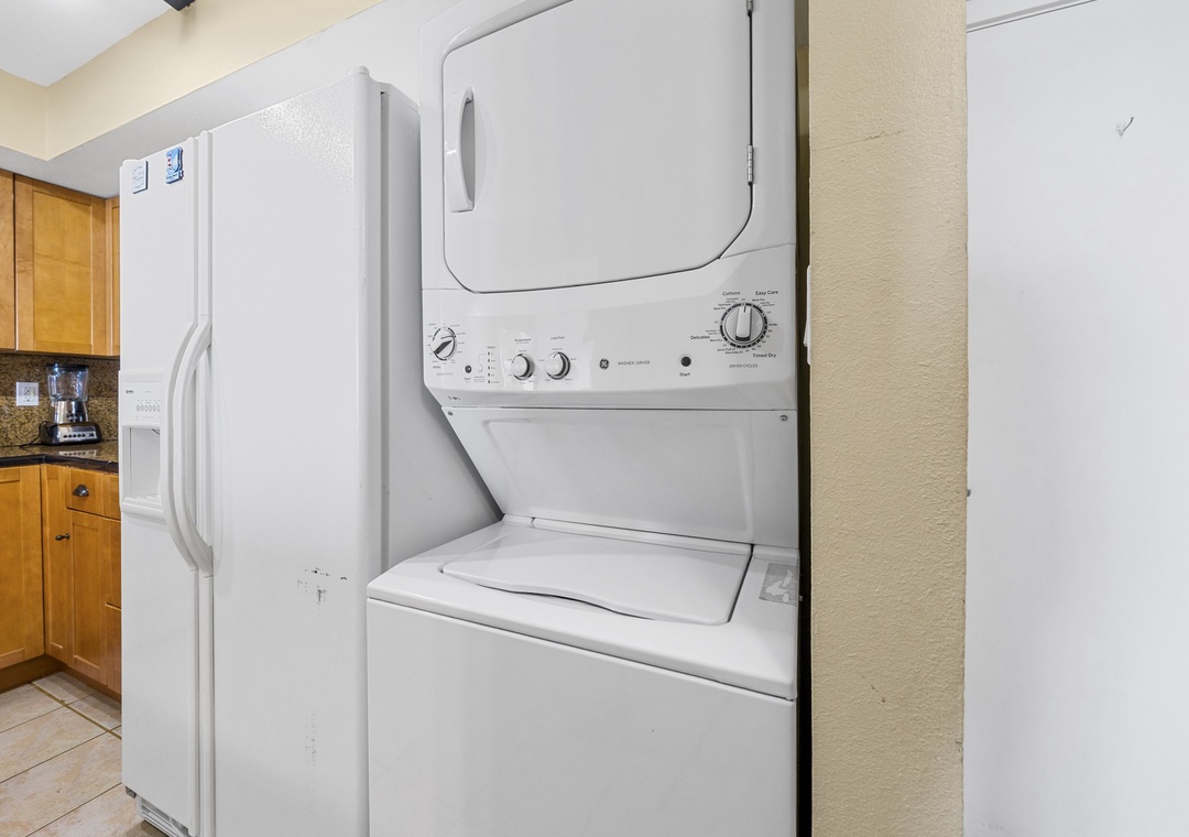 In-unit laundry