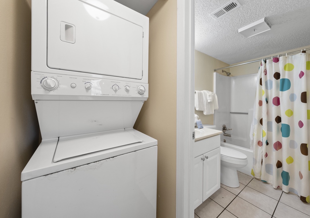 In-unit laundry