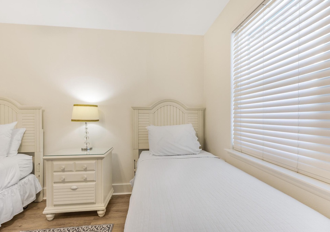 Two twins in the guest bedroom