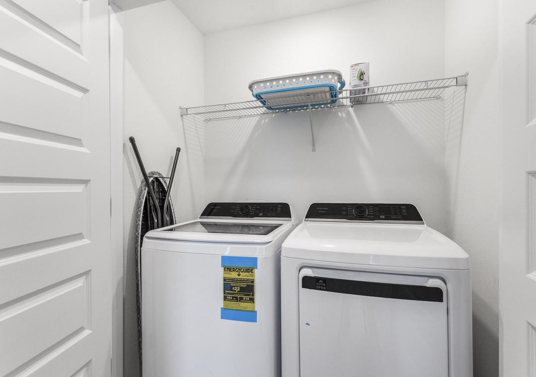 In-unit laundry
