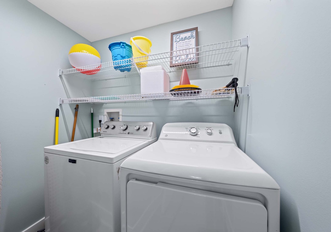 In-unit laundry