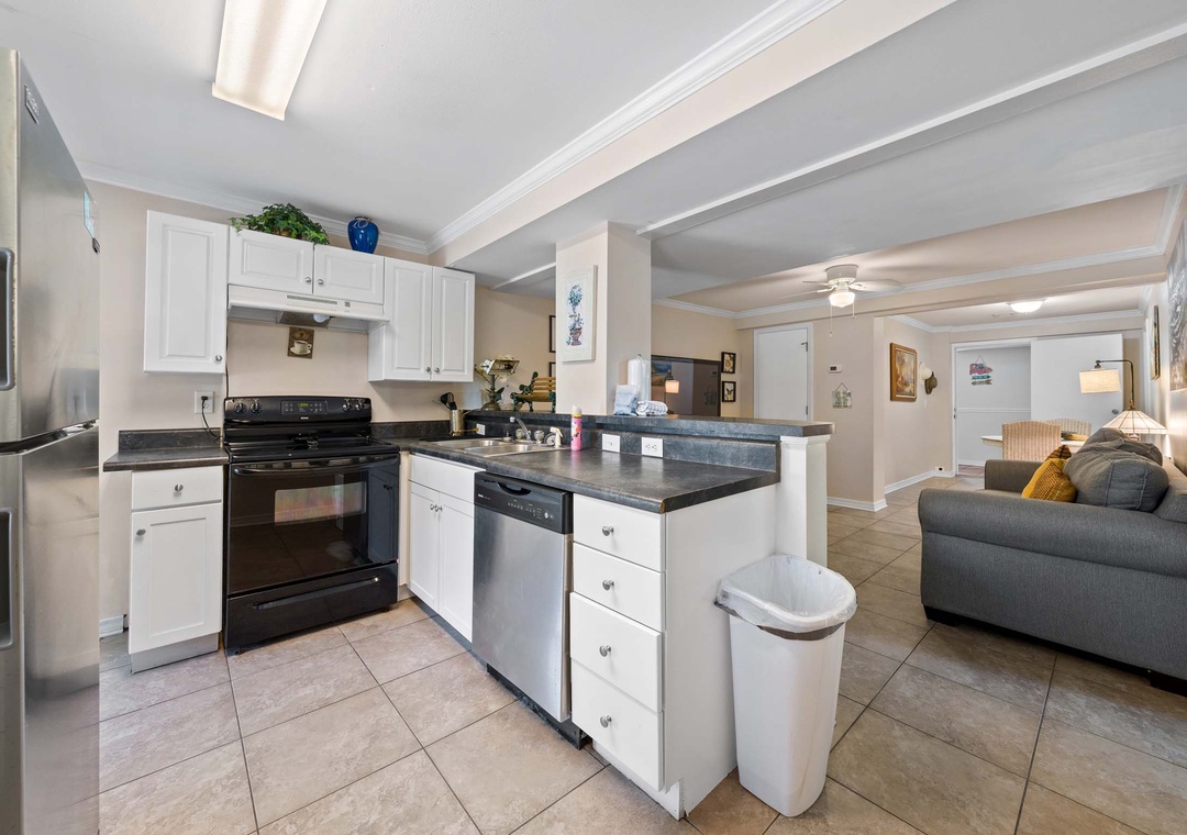 First floor full kitchen