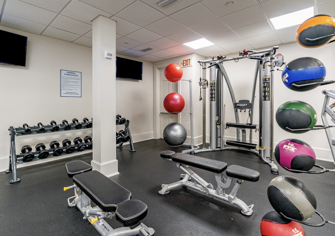 The Beach Club fitness center