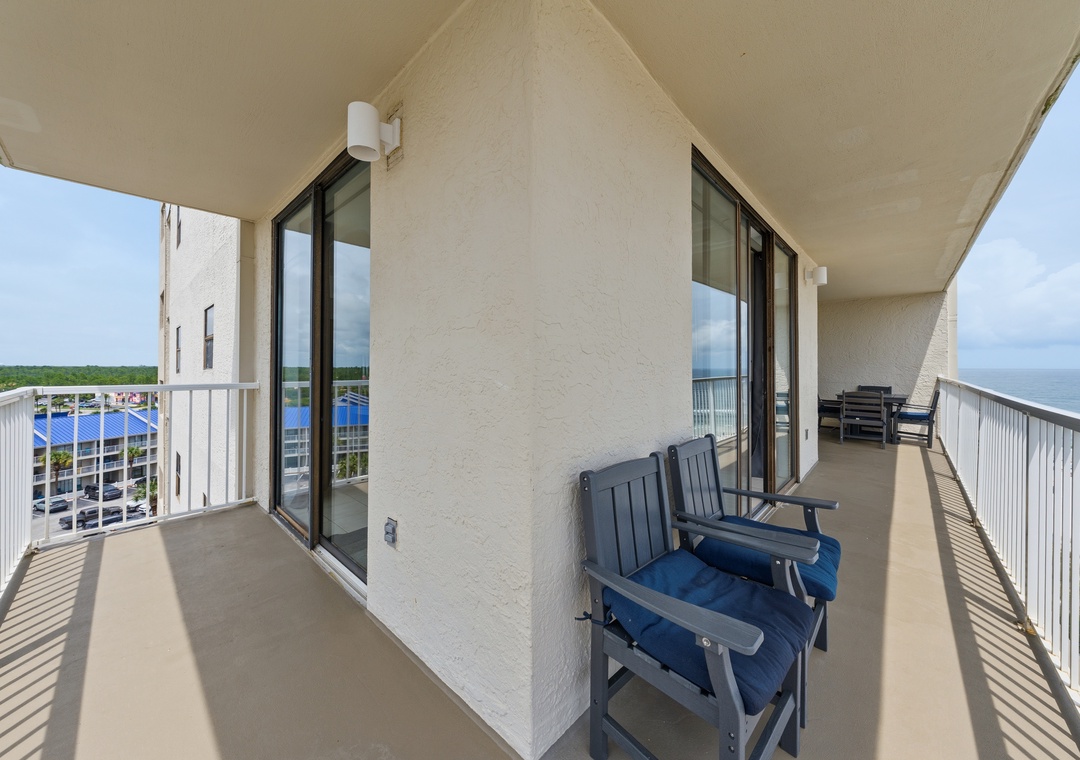 Private balcony